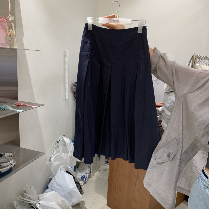 TEMPTING韓國東大門代購女裝新款26春夏休閑半身裙中短裙TEMPTING半身裙/中短裙圖色2