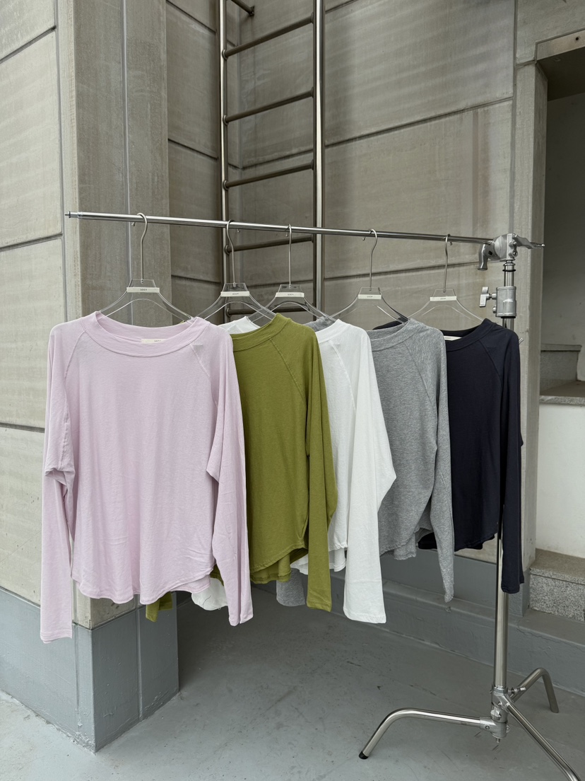 UOOV韓國代購女裝新款推薦休閑人氣熱賣職業時尚26春夏長袖T恤UOOV長袖T恤