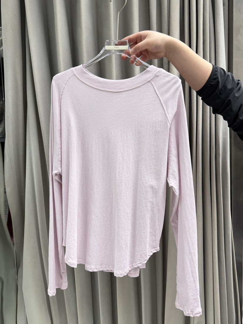 UOOV韓國代購女裝新款推薦休閑人氣熱賣職業時尚26春夏長袖T恤UOOV長袖T恤圖色5