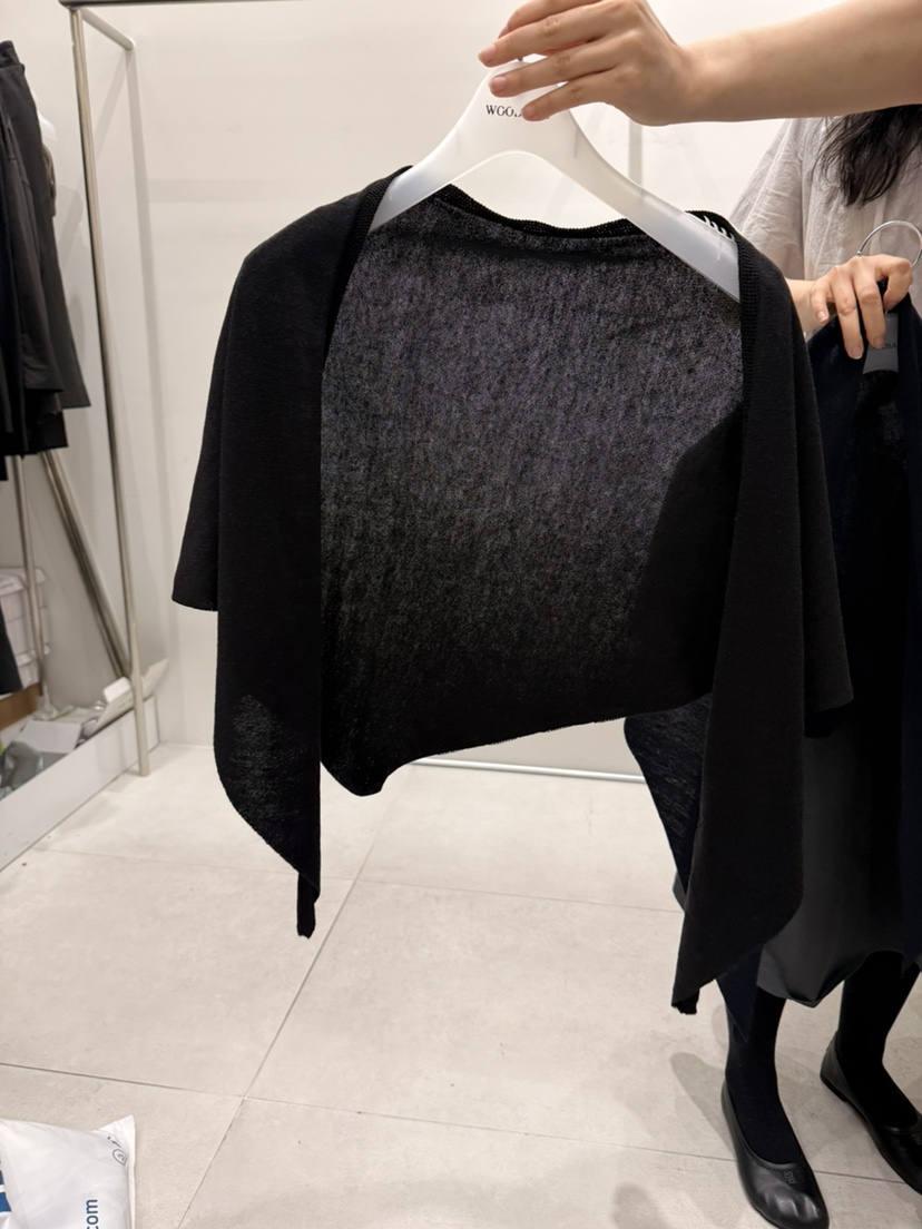 WOOD SAGE韓國直郵女裝新款時尚26春夏圍巾披肩披肩亞麻WOOD SAGE圍巾/披肩圖色3