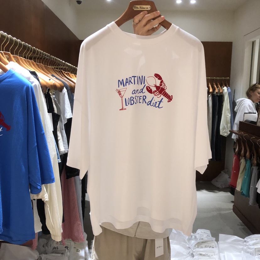 HEBON韓國直郵實拍女士新品26春夏職業推薦人氣休閑時尚T恤HEBONT恤圖色1