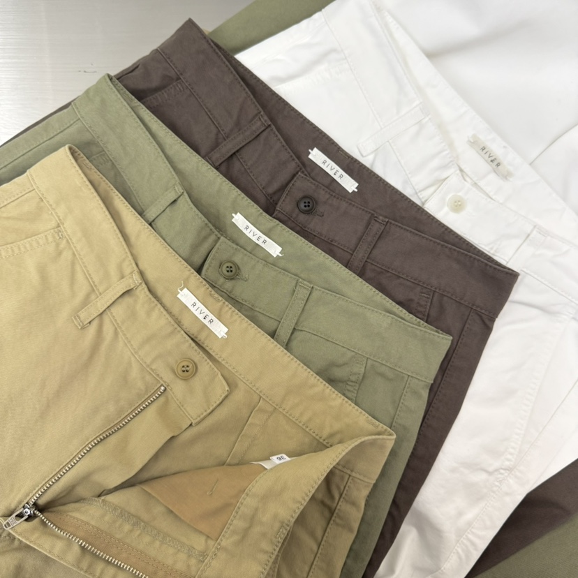 RIVER韓國代購女士新款職業時尚休閑26春夏人氣推薦休閑褲WATER/RIVER休閑褲