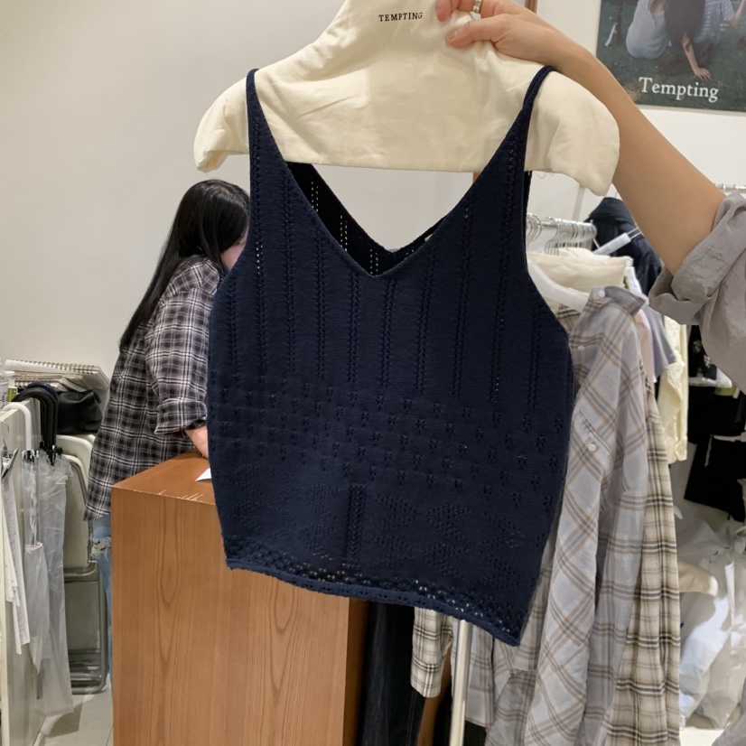 TEMPTING韓國東大門直郵女士新款職業26春夏休閑吊帶背心TEMPTING吊帶/背心圖色3
