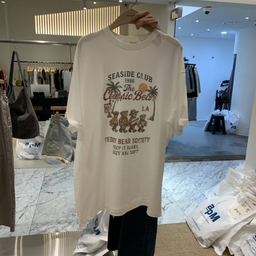 SELF SERVICE韓國東大門代購女士新品熱賣職業推薦休閑T恤SELF SERVICET恤圖色1