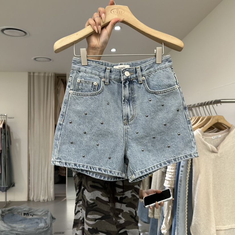 VAULT韓國直郵女裝新款人氣職業熱賣推薦休閑時尚26春夏短褲VAULT短褲圖色1