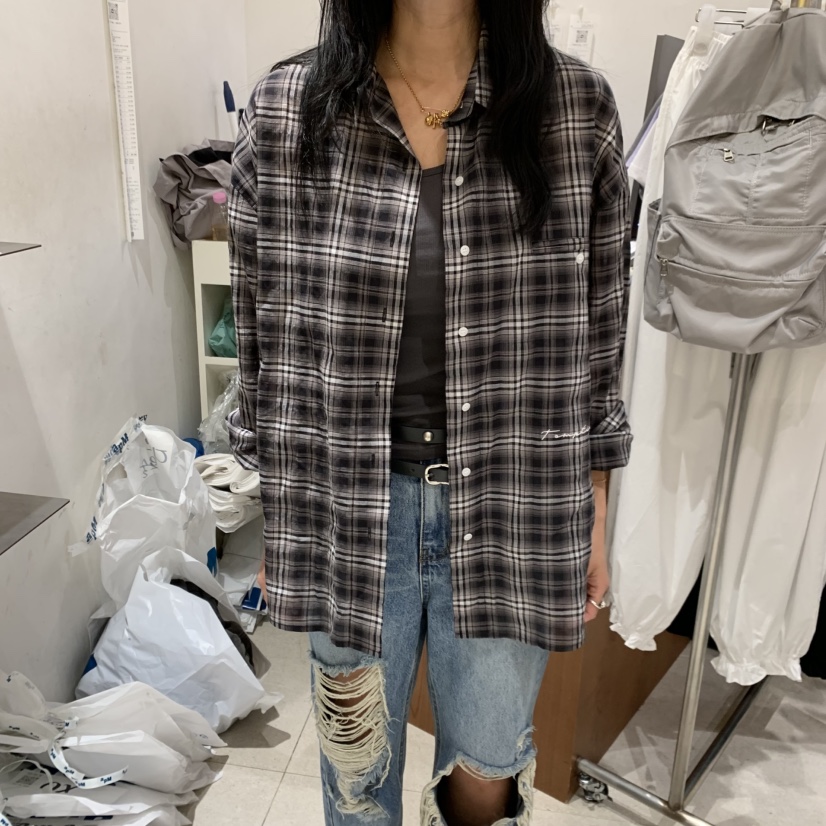 TEMPTING韓國東大門直郵女士新品時尚職業人氣襯衫蕾絲衫TEMPTING襯衫/蕾絲衫圖色1