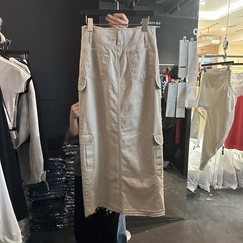 ELF-L韓國代購女士新款熱賣推薦時尚人氣職業26春夏長裙PROJECT ELF/ELF-L長裙