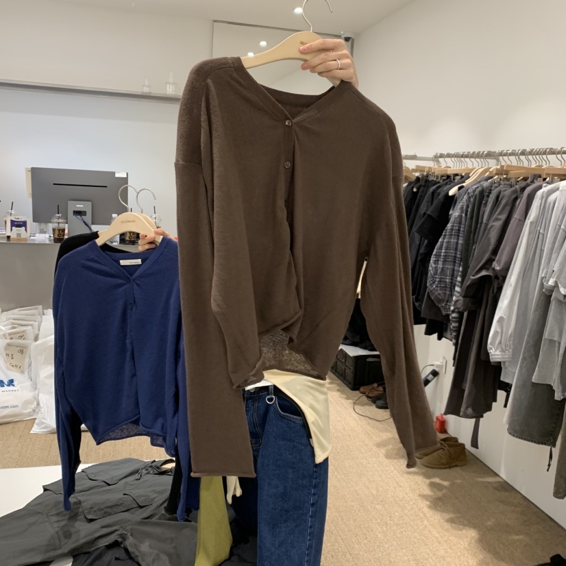 SELF SERVICE韓國東大門代購女裝新品人氣26春夏時尚針織衫SELF SERVICE針織衫圖色3