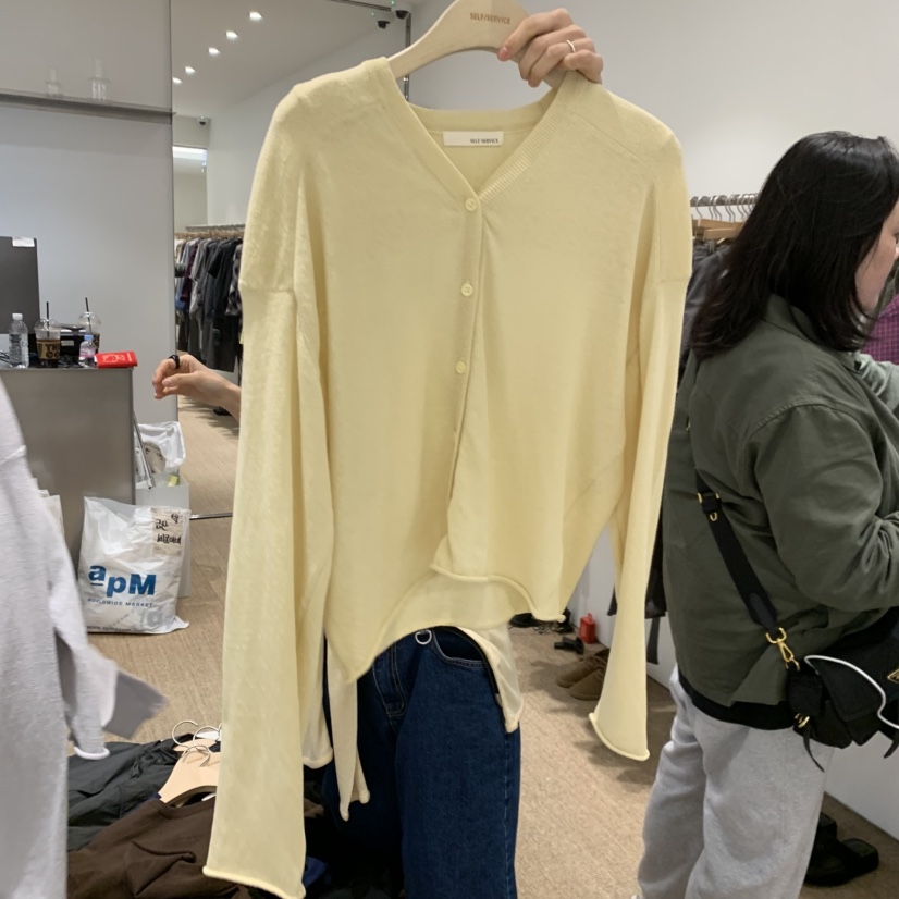 SELF SERVICE韓國東大門代購女裝新品人氣26春夏時尚針織衫SELF SERVICE針織衫圖色6