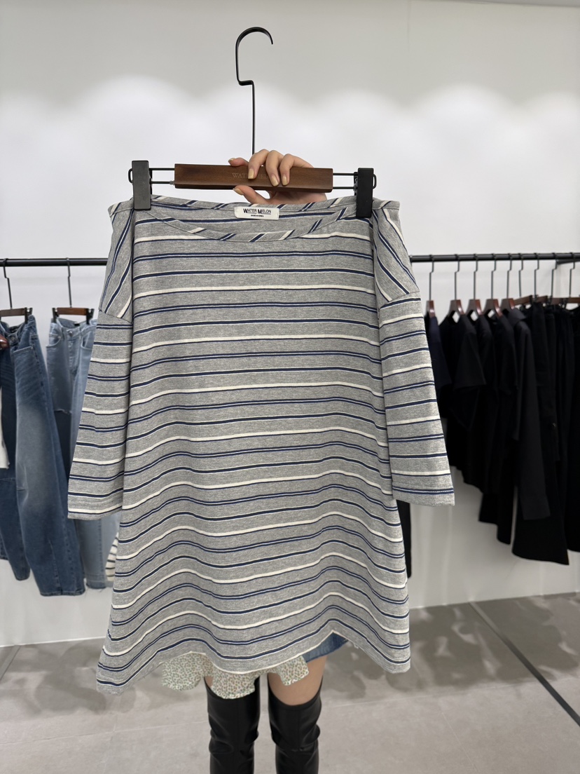 WATERMELON韓國直郵實拍女士新款時尚職業推薦人氣休閑T恤WATER MELONT恤圖色2