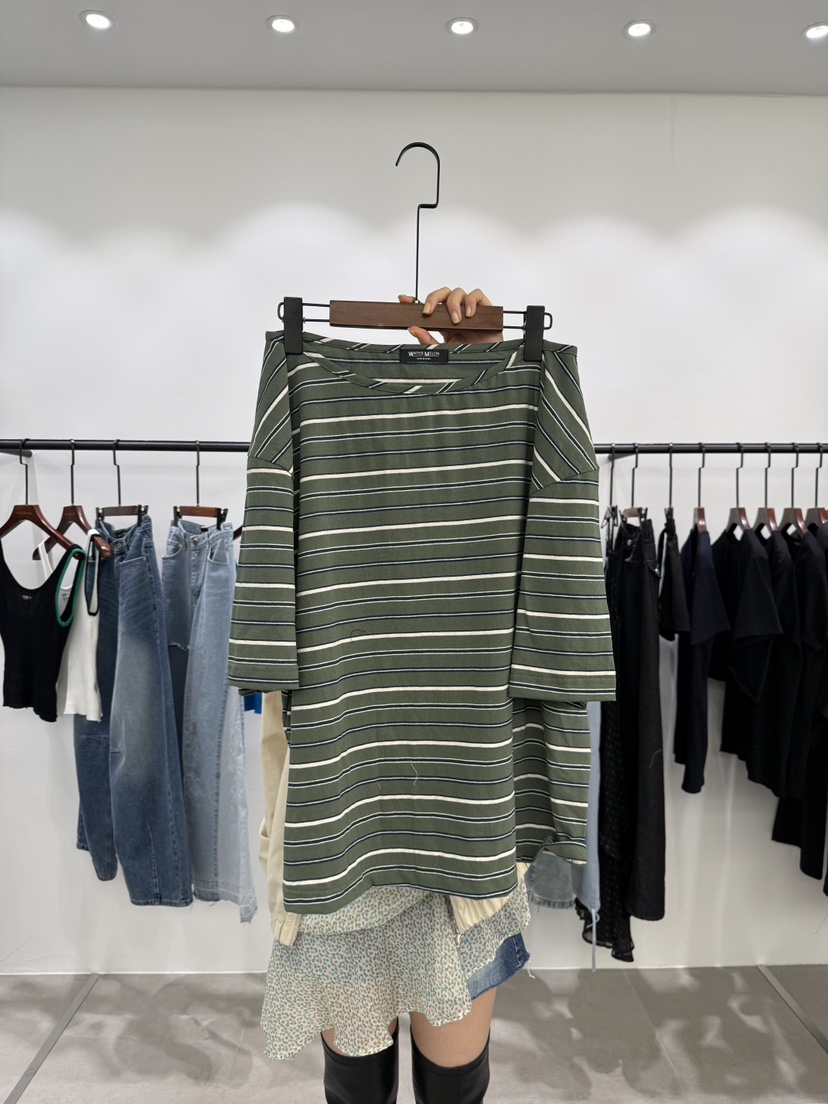 WATERMELON韓國直郵實拍女士新款時尚職業推薦人氣休閑T恤WATER MELONT恤圖色3