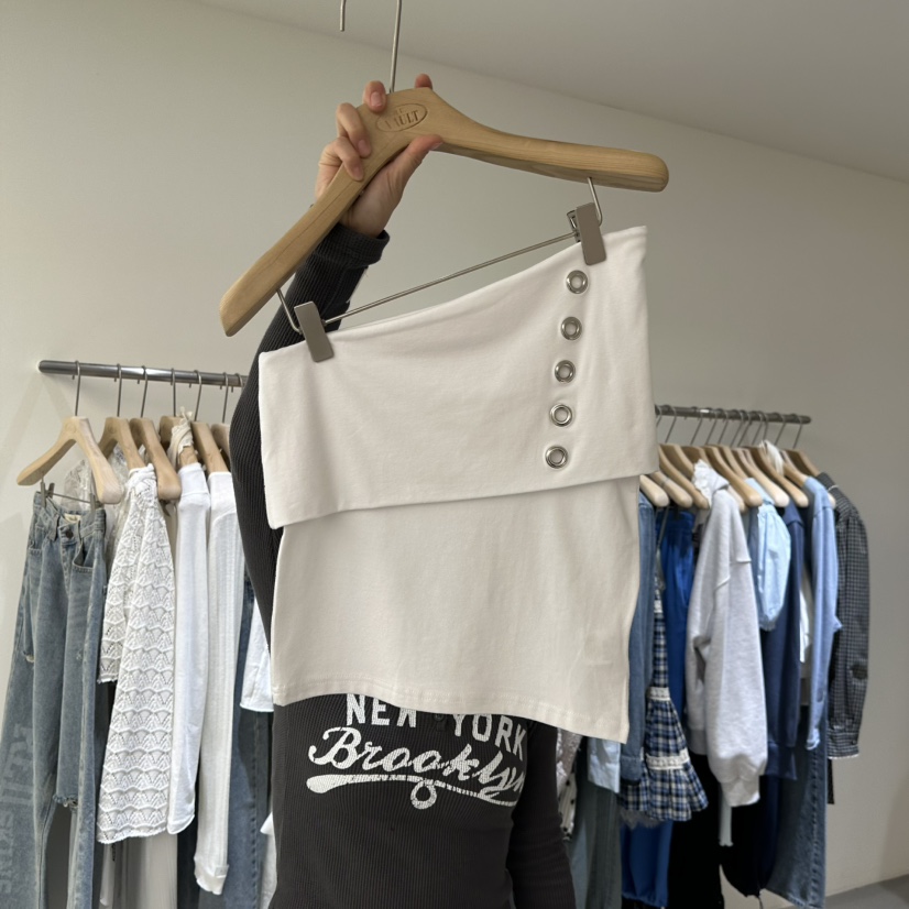 VAULT韓國東大門直郵女士新款26春夏時尚職業休閑吊帶背心VAULT吊帶/背心圖色1