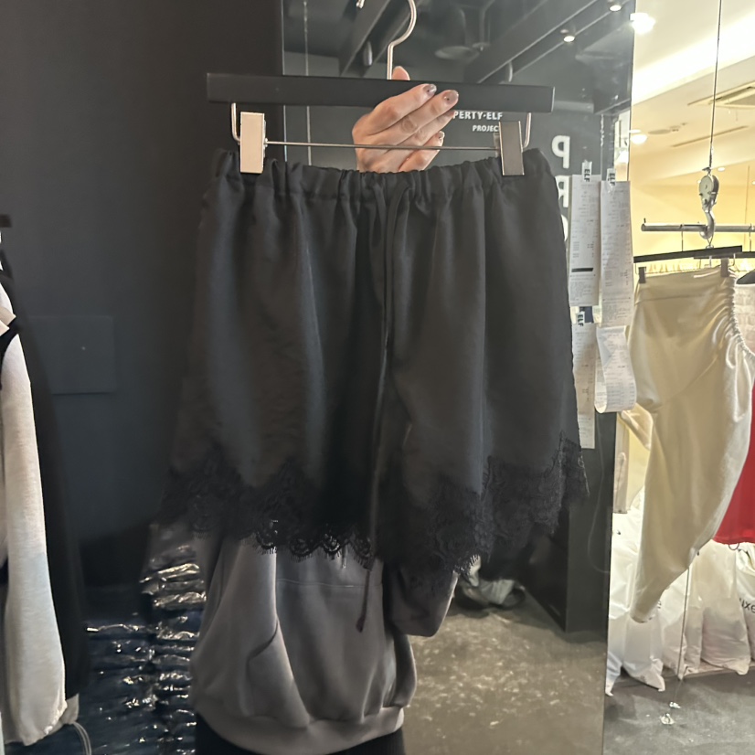 ELF-L韓國東大門代購女士新品人氣26春夏時尚推薦短褲蕾絲PROJECT ELF/ELF-L短褲圖色3
