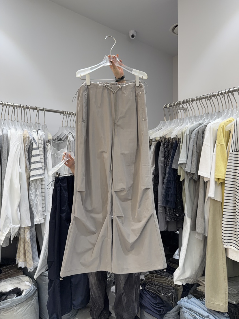 LOOKK/MIMME韓國直郵實拍女裝新品26春夏熱賣休閑褲連帽衫LOOKK/MIMME休閑褲圖色2