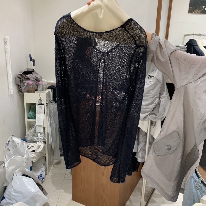 TEMPTING韓國東大門代購女士新品推薦職業人氣針織衫開衩TEMPTING針織衫圖色4