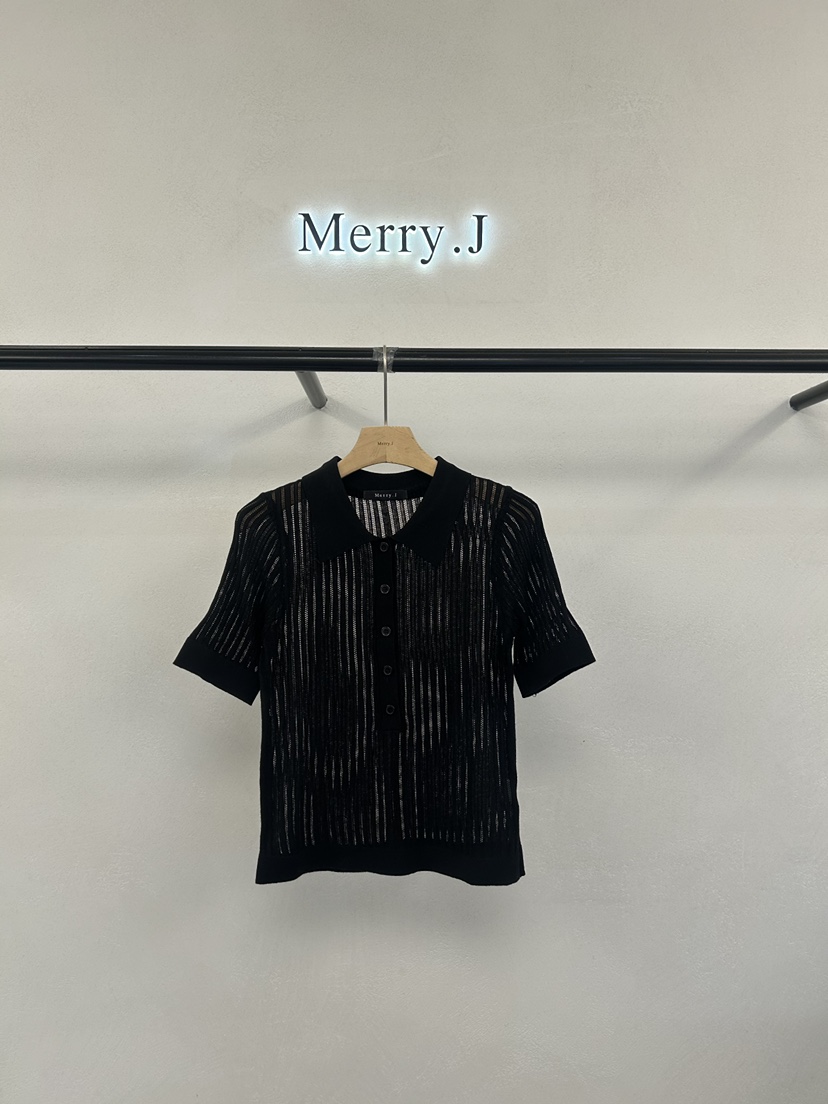 MERRY-J韓國代購女裝新款時尚推薦人氣職業休閑26春夏針織衫MERRY-J針織衫圖色4