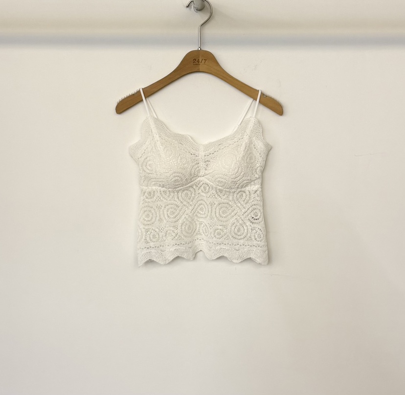 TWENTY FOUR SEVEN24-7韓國代購女裝新品職業吊帶背心蕾絲TEWNTY FOUR SEVEN24-7吊帶/背心圖色1