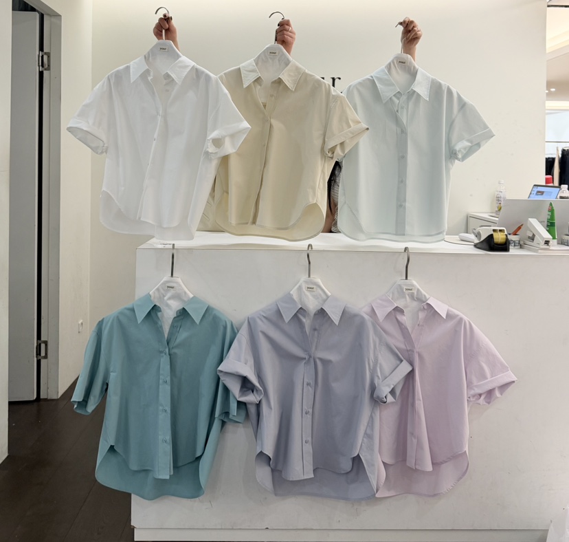 YOUR-P韓國直郵實拍女士新款26春夏人氣職業推薦襯衫蕾絲衫YOUR-P襯衫/蕾絲衫