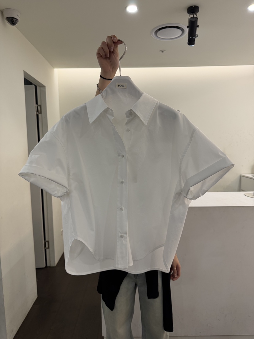 YOUR-P韓國直郵實拍女士新款26春夏人氣職業推薦襯衫蕾絲衫YOUR-P襯衫/蕾絲衫圖色1