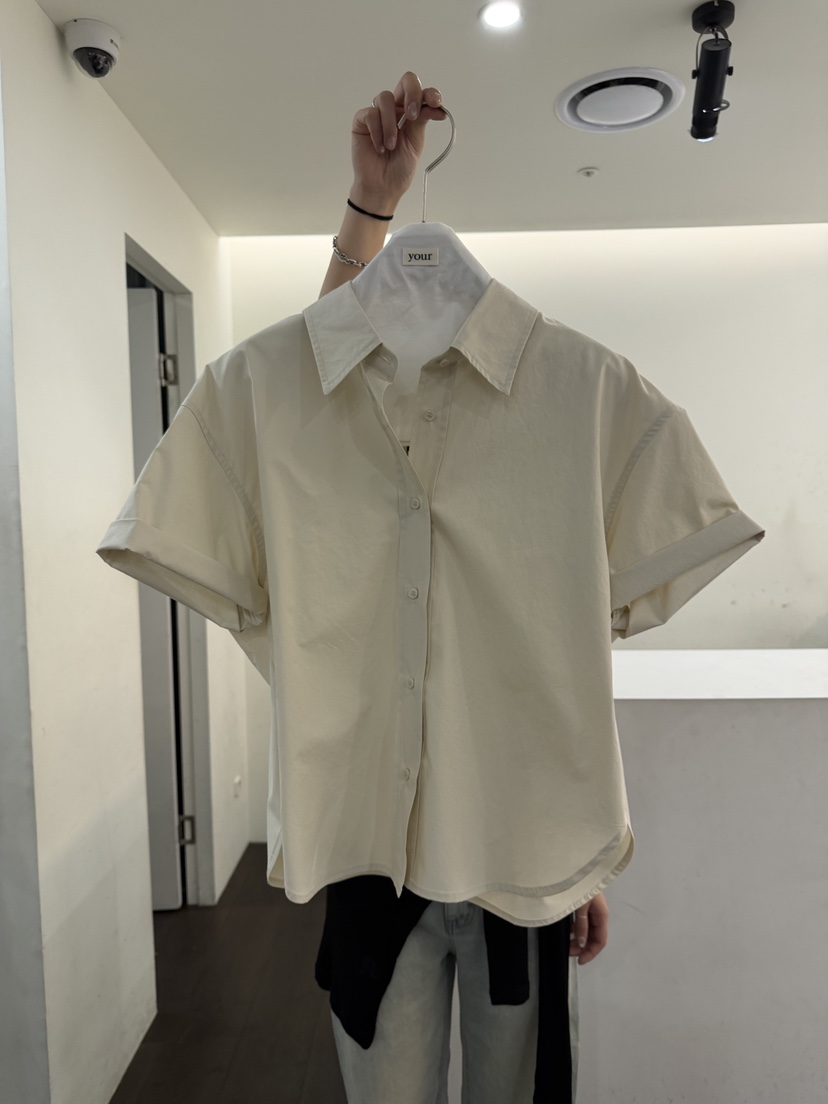 YOUR-P韓國直郵實拍女士新款26春夏人氣職業推薦襯衫蕾絲衫YOUR-P襯衫/蕾絲衫圖色2