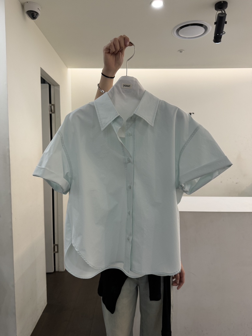 YOUR-P韓國直郵實拍女士新款26春夏人氣職業推薦襯衫蕾絲衫YOUR-P襯衫/蕾絲衫圖色3