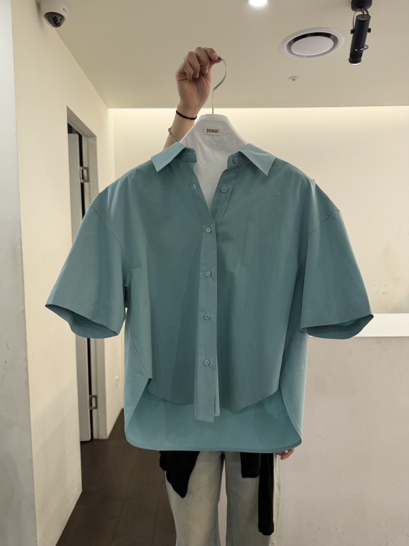 YOUR-P韓國直郵實拍女士新款26春夏人氣職業推薦襯衫蕾絲衫YOUR-P襯衫/蕾絲衫圖色4