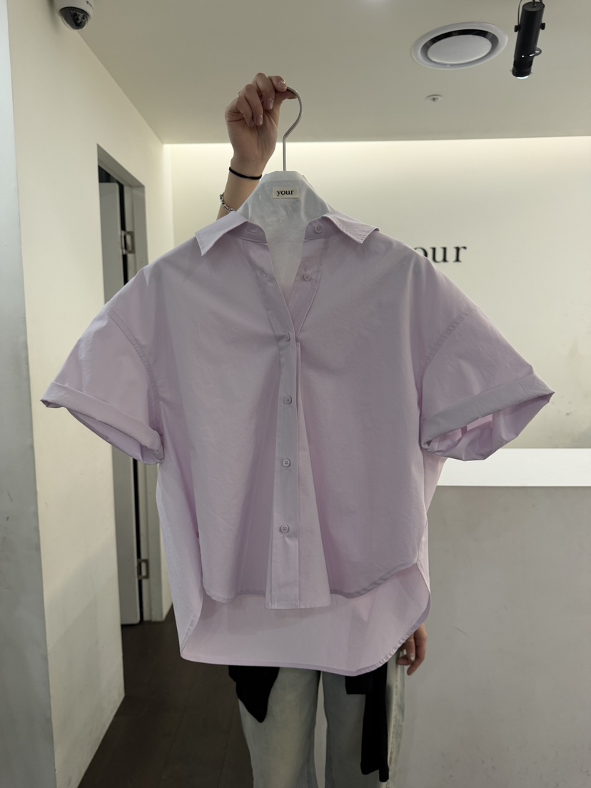 YOUR-P韓國直郵實拍女士新款26春夏人氣職業推薦襯衫蕾絲衫YOUR-P襯衫/蕾絲衫圖色5