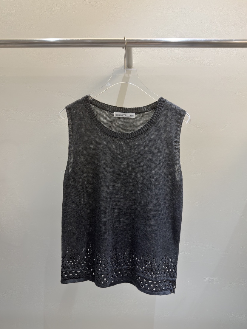 MOST OF ALL U韓國代購女裝新品休閑人氣時尚吊帶背心MOST OF ALL U吊帶/背心圖色2墨色