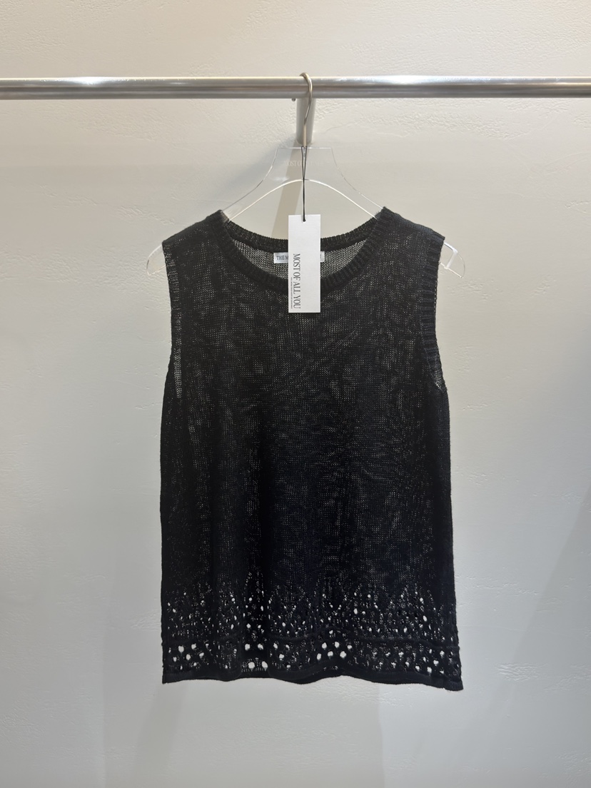 MOST OF ALL U韓國代購女裝新品休閑人氣時尚吊帶背心MOST OF ALL U吊帶/背心圖色3黑色