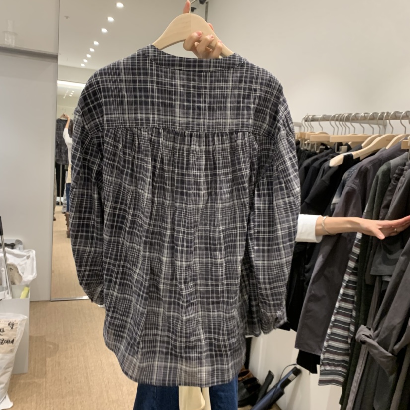 SELF SERVICE韓國直郵女裝新款熱賣人氣時尚職業襯衫蕾絲衫SELF SERVICE襯衫/蕾絲衫