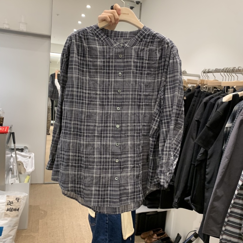 SELF SERVICE韓國直郵女裝新款熱賣人氣時尚職業襯衫蕾絲衫SELF SERVICE襯衫/蕾絲衫圖色1