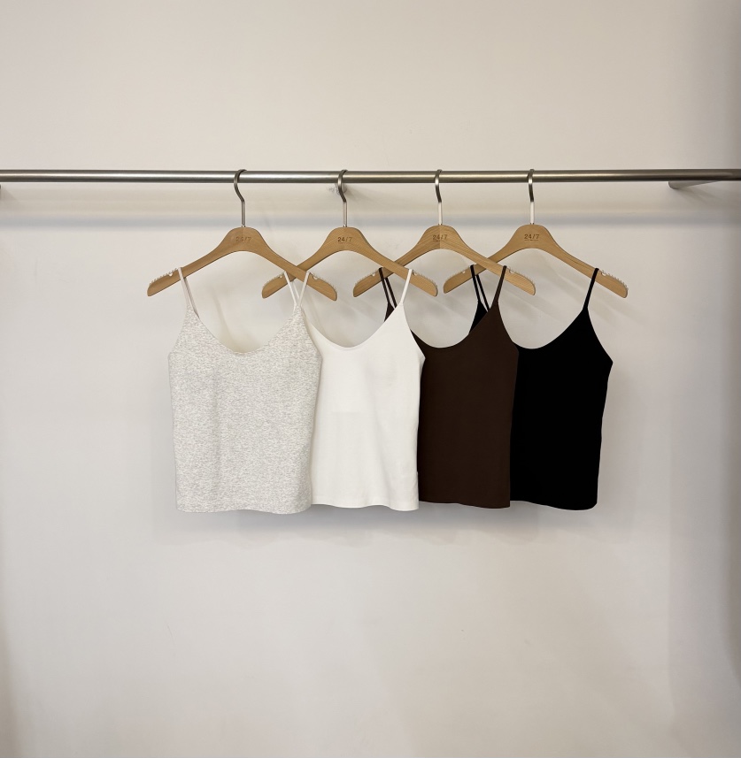 TWENTY FOUR SEVEN24-7韓國代購女裝新款26春夏吊帶背心TEWNTY FOUR SEVEN24-7吊帶/背心