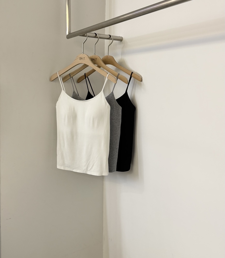 TWENTY FOUR SEVEN24-7韓國代購女士新款26春夏吊帶背心TEWNTY FOUR SEVEN24-7吊帶/背心