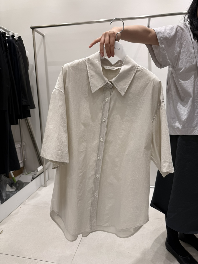 WOOD SAGE韓國東大門代購女裝新品人氣推薦26春夏襯衫蕾絲衫WOOD SAGE襯衫/蕾絲衫圖色2