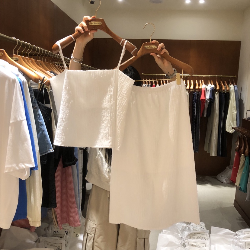 HEBON韓國代購女士新款休閑人氣熱賣26春夏推薦時尚套裝套裝HEBON套裝圖色1