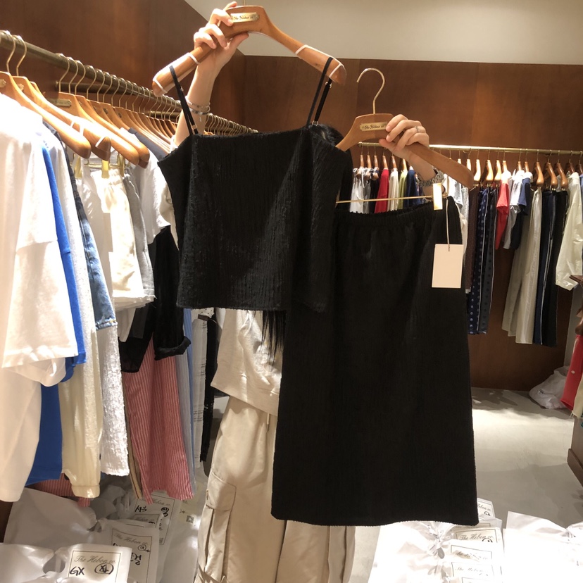 HEBON韓國代購女士新款休閑人氣熱賣26春夏推薦時尚套裝套裝HEBON套裝圖色2