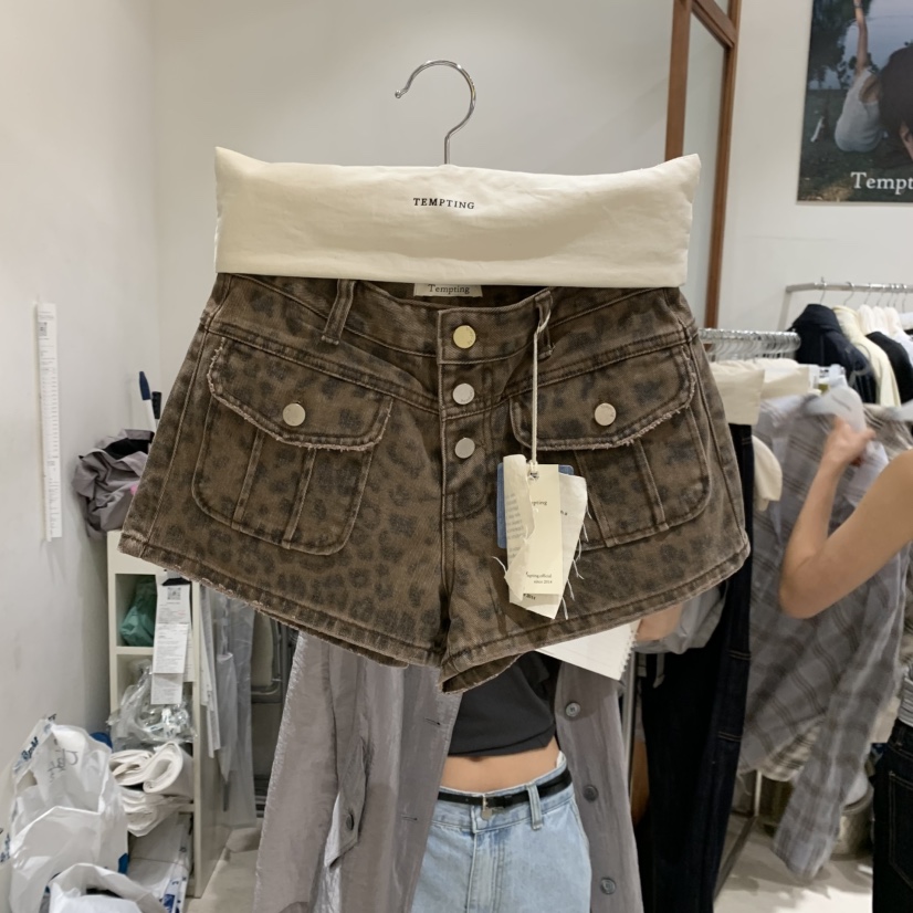 TEMPTING韓國代購女裝新款時尚26春夏熱賣休閑職業推薦短褲TEMPTING短褲圖色2