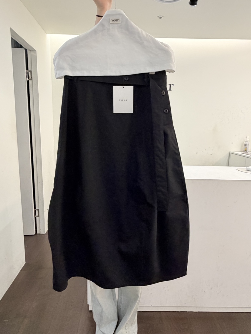 YOUR-P韓國直郵實拍女士新品熱賣人氣26春夏推薦休閑長裙YOUR-P長裙圖色2