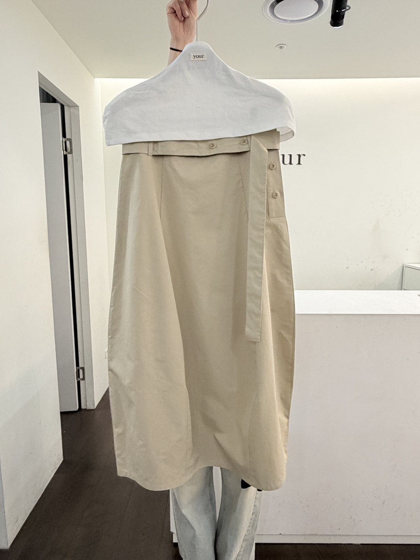 YOUR-P韓國直郵實拍女士新品熱賣人氣26春夏推薦休閑長裙YOUR-P長裙圖色3