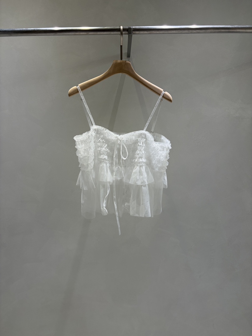 TOO HOT韓國東大門代購女士新款人氣26春夏吊帶背心蕾絲TOO HOT吊帶/背心圖色1