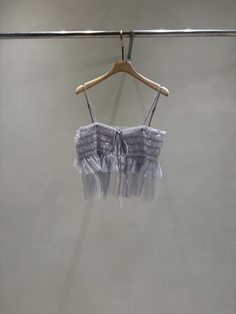 TOO HOT韓國東大門代購女士新款人氣26春夏吊帶背心蕾絲TOO HOT吊帶/背心圖色2