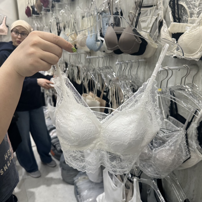 FLORAL-P韓國代購女裝新品休閑26春夏推薦職業熱賣內衣文胸FLORAL-P內衣/文胸圖色3白色