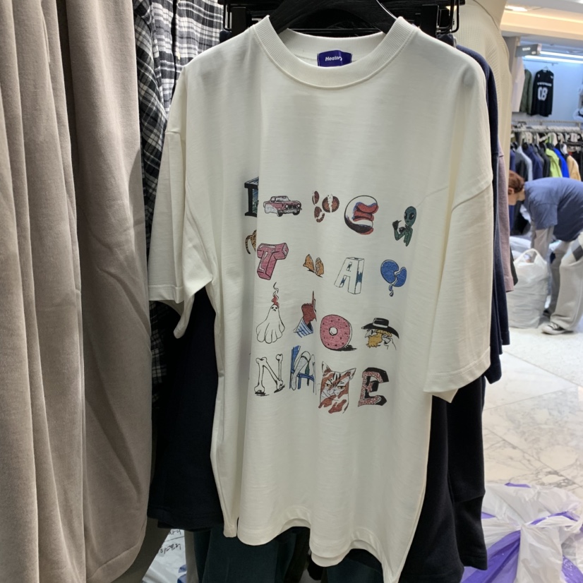 HESTORY韓國東大門直郵女裝新品推薦人氣時尚休閑職業T恤HESTORYT恤圖色3