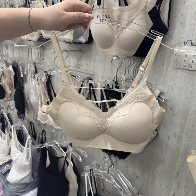 FLORAL-P韓國東大門代購女士新品26春夏職業休閑內衣文胸FLORAL-P內衣/文胸圖色3膚色