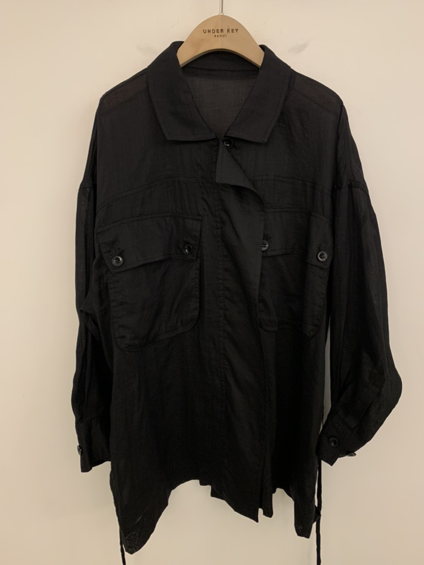 UNDER KEY韓國直郵女裝新款時尚熱賣職業26春夏夾克含腰繩UNDER KEY夾克圖色2