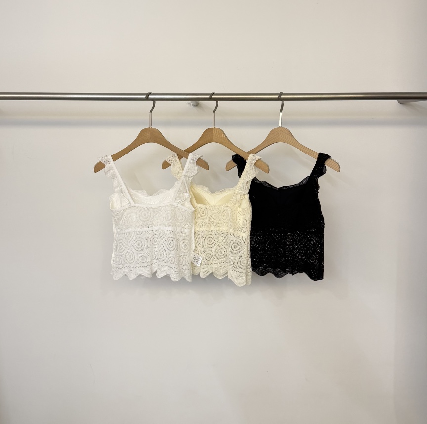 TWENTY FOUR SEVEN24-7韓國直郵女士新款26春夏吊帶背心蕾絲TEWNTY FOUR SEVEN24-7吊帶/背心