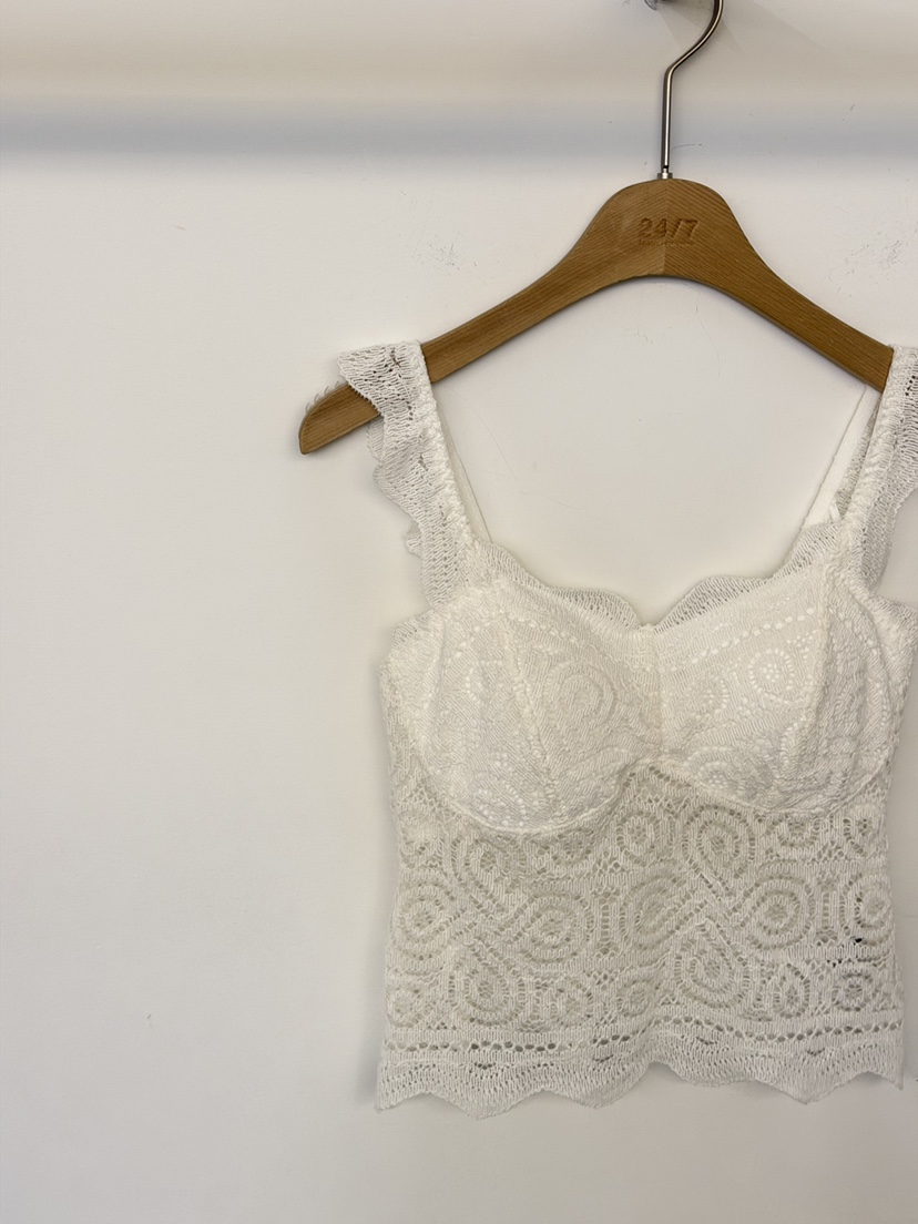 TWENTY FOUR SEVEN24-7韓國直郵女士新款26春夏吊帶背心蕾絲TEWNTY FOUR SEVEN24-7吊帶/背心