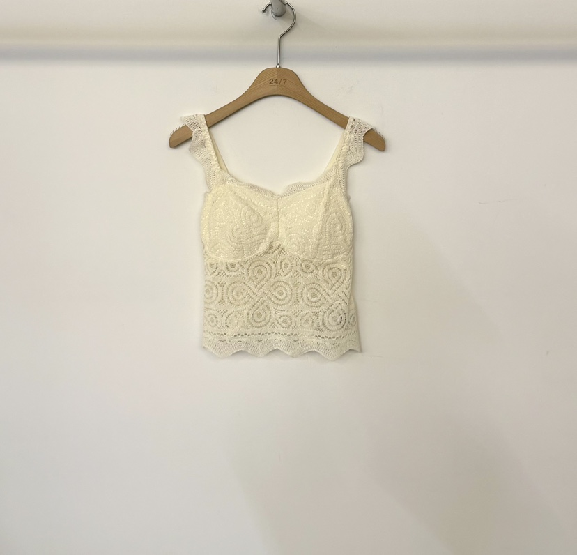 TWENTY FOUR SEVEN24-7韓國直郵女士新款26春夏吊帶背心蕾絲TEWNTY FOUR SEVEN24-7吊帶/背心圖色1