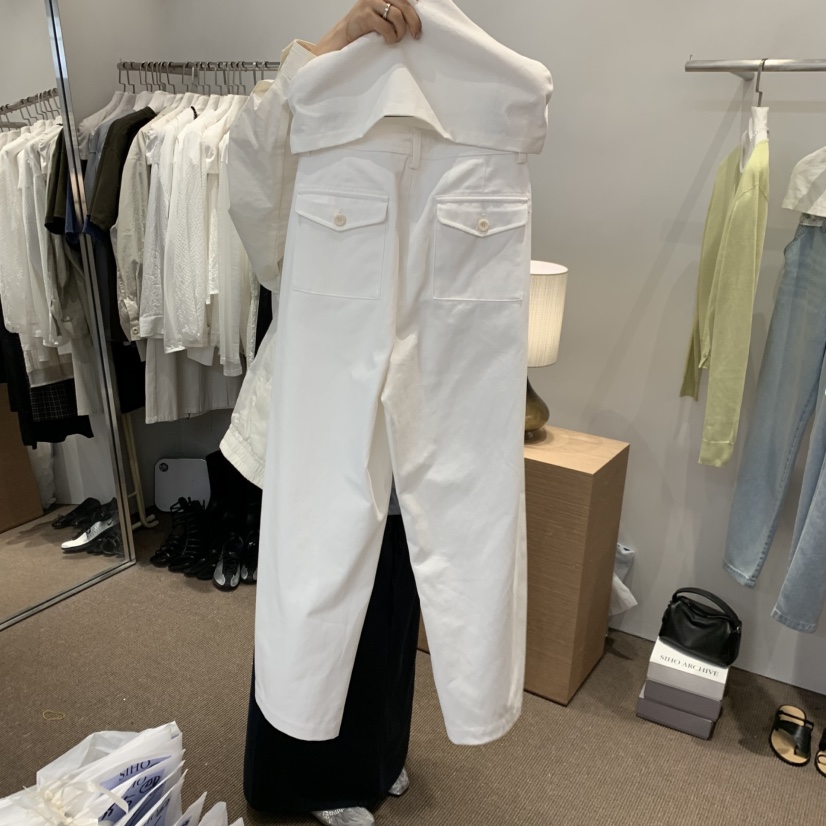 SIHO ARCHIVE韓國直郵女士新品時尚26春夏人氣休閑褲口袋SIHO ARCHIVE休閑褲