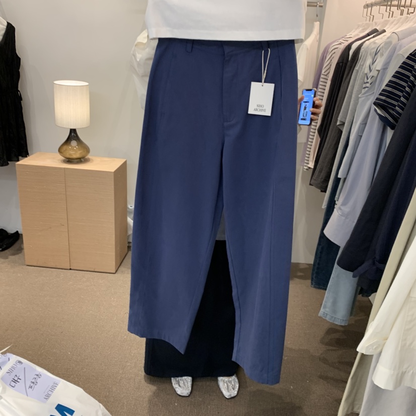 SIHO ARCHIVE韓國直郵女士新品時尚26春夏人氣休閑褲口袋SIHO ARCHIVE休閑褲圖色2